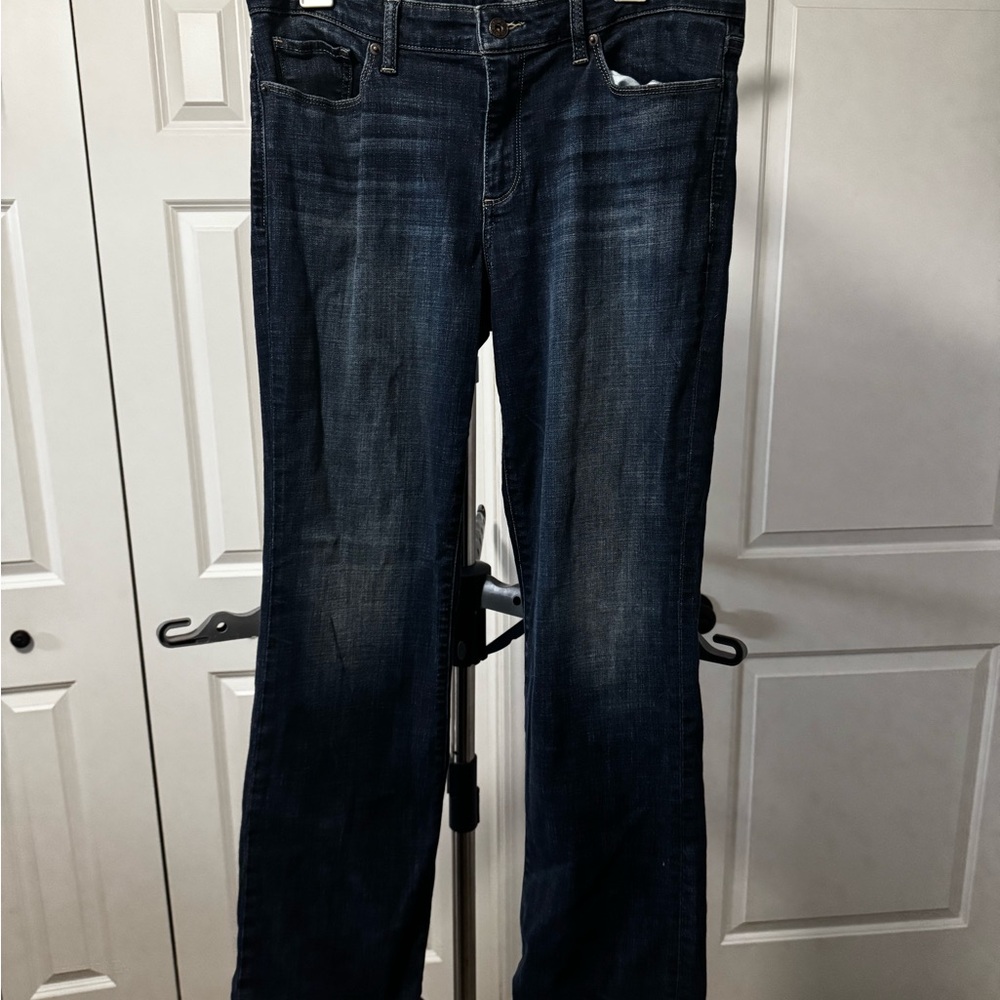 Lucky Brand Women's Boot cut Jeans in Dark Blue Wash